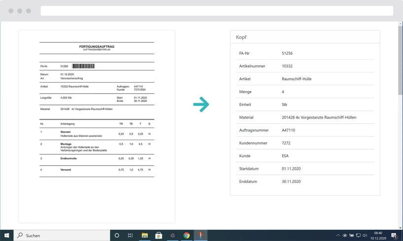 Dokumente Digitalisieren dank Texterkennung