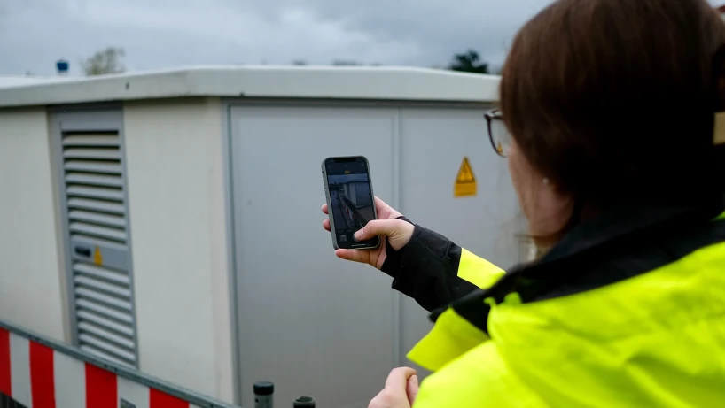 Mit der DiaGO App auf der Baustelle