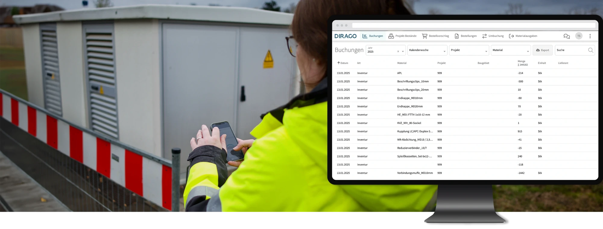 Datenbankverwaltung mit DiraGo