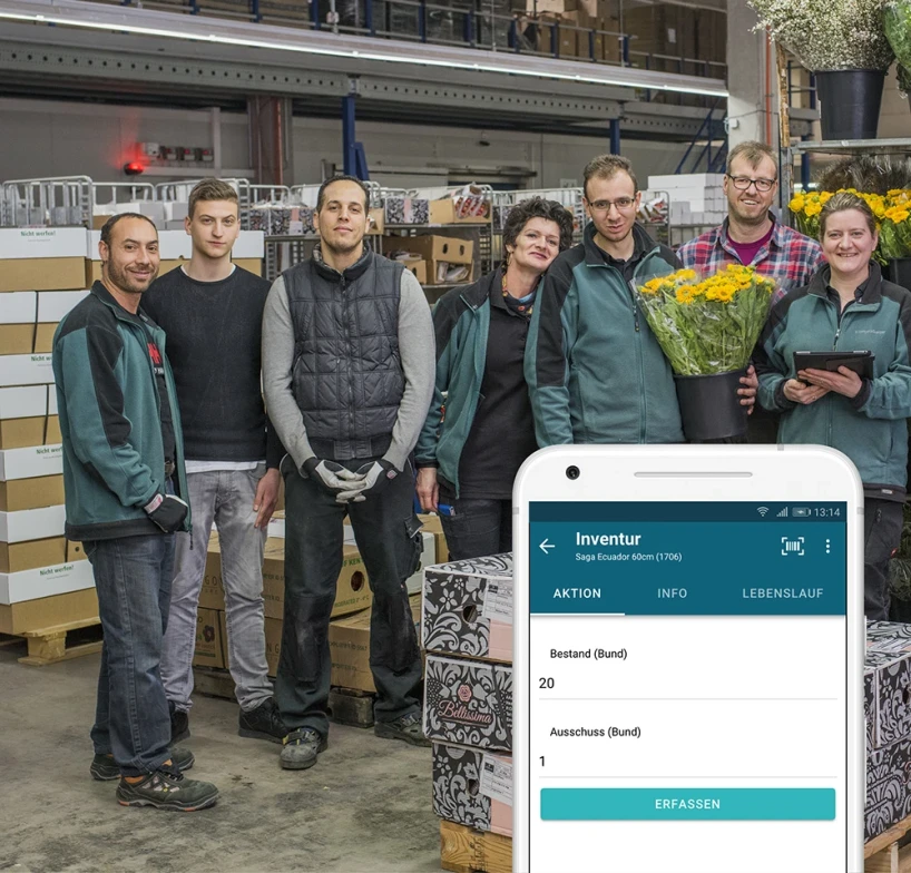 Inventur App mit DiraGo