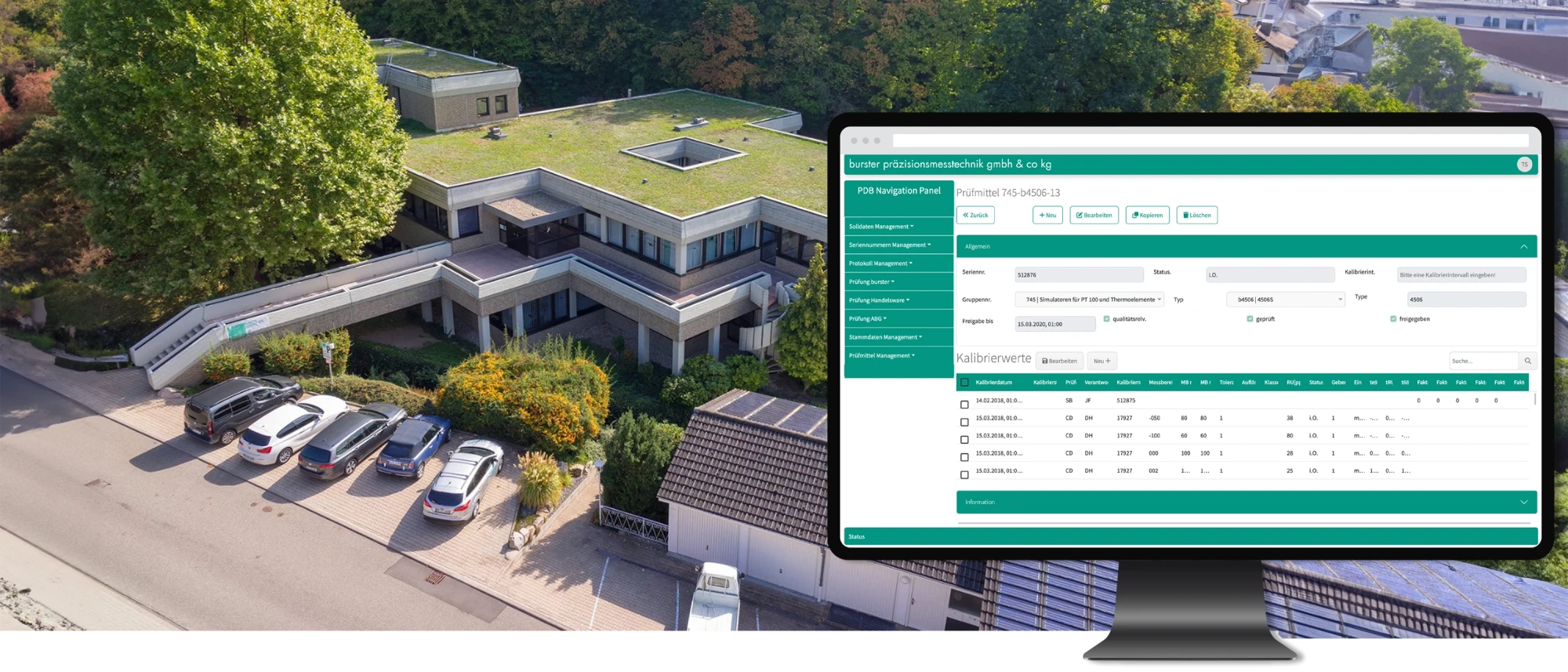 Web basiertes User Interface